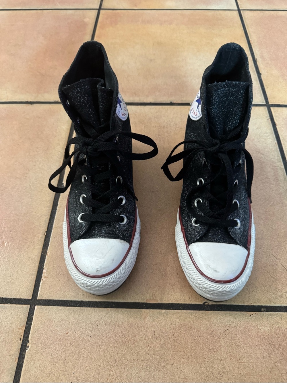 Converse Chuck Taylor All Star Hi Lux Hidden Heel Wedge Sneakers